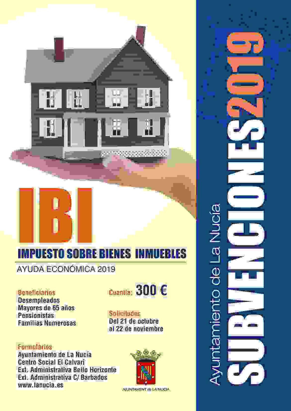 La Nucía abre hoy el plazo de la subvención del IBI 
