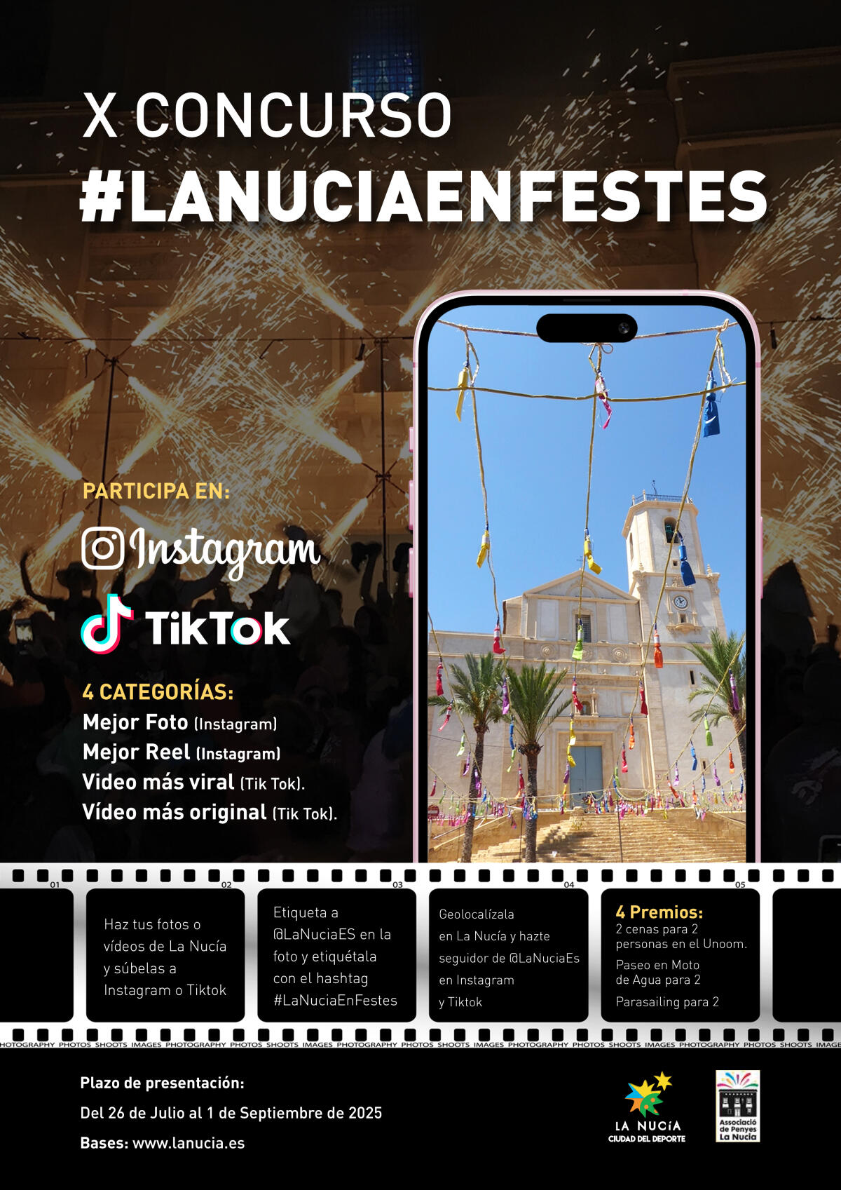 El concurso fotográfico de #LaNuciaEnFestes premiará a las mejores fotos y videos