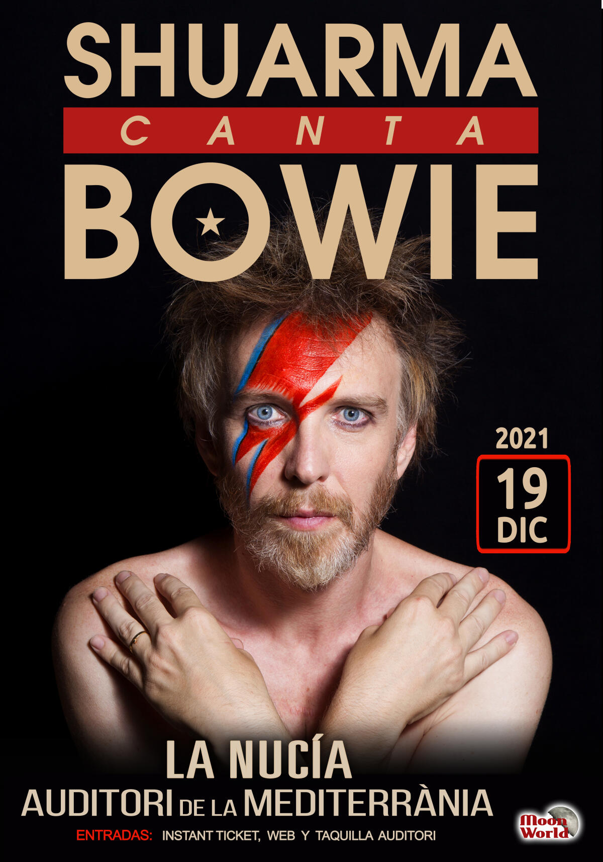 “Tributo a David Bowie” por Shuarma en l’Auditori de La Nucia