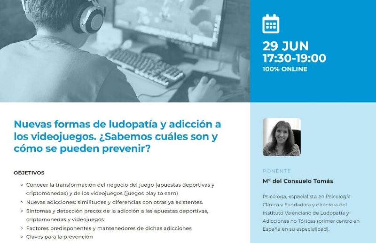 La Diputación impulsa un ciclo de conferencias para formar a los profesionales en la prevención de conductas de riesgo 