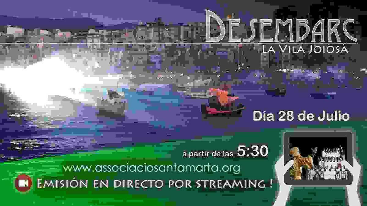 La Vila Joiosa retrasmitir&aacute; en streaming los principales actos de  Moros y Cristianos 2017 