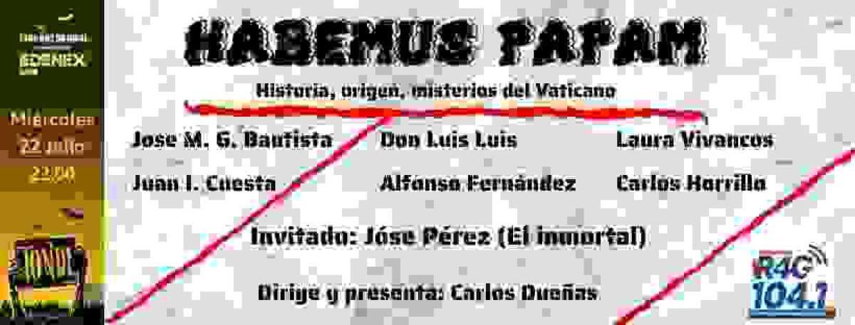 TODO NOS DA IGUAL 3X13 "Habemus Papam"