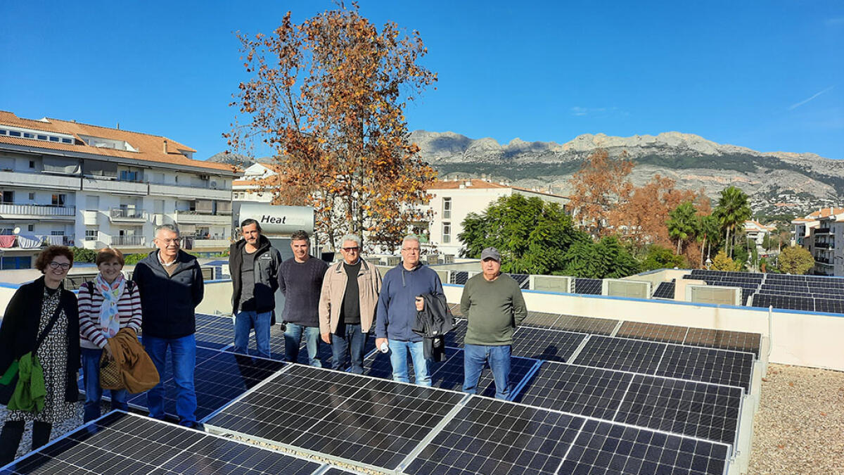 La Comunidad Energ&eacute;tica de Altea culmina dos nuevas instalaciones de autoconsumo colectivo que ampl&iacute;an el acceso a energ&iacute;a renovable en el municipio