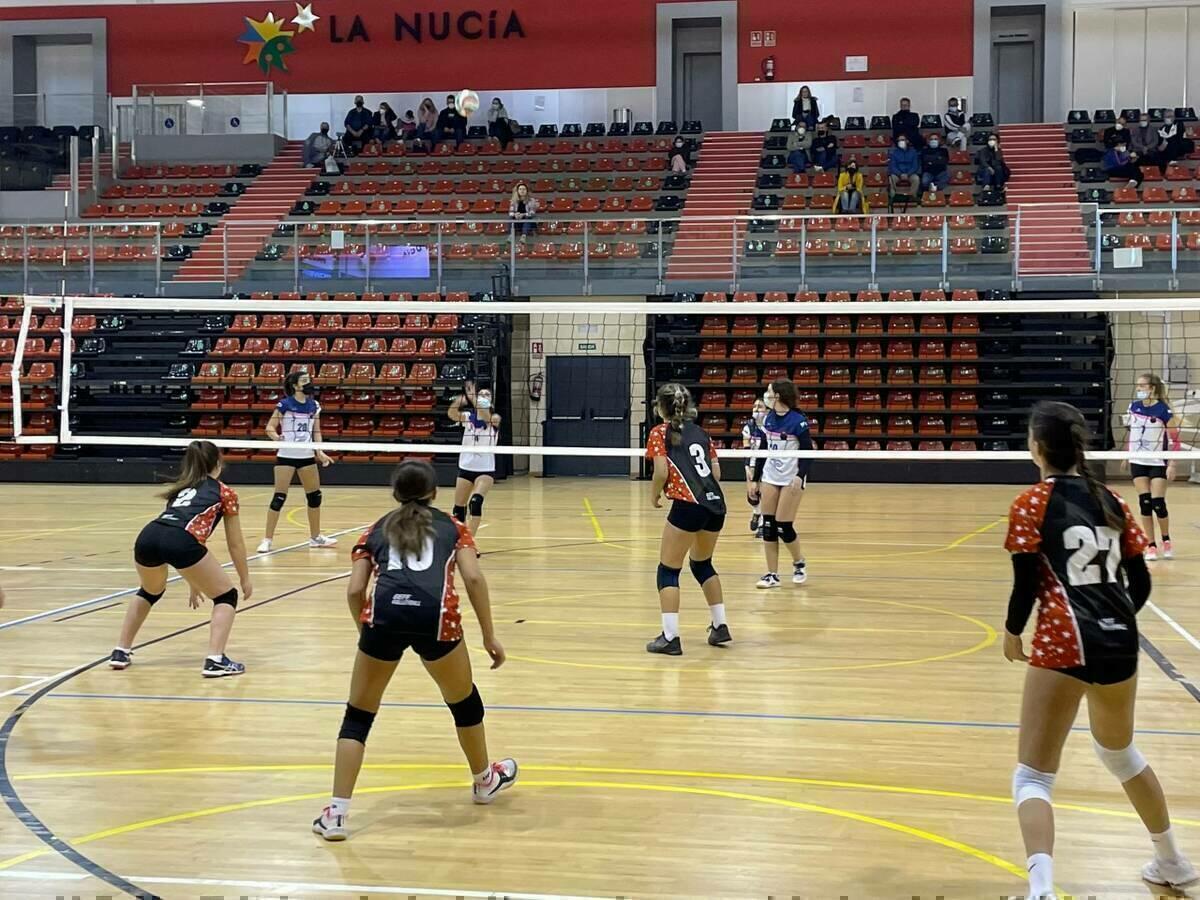 Triple derrota para el Club Voley La Nucía en liga