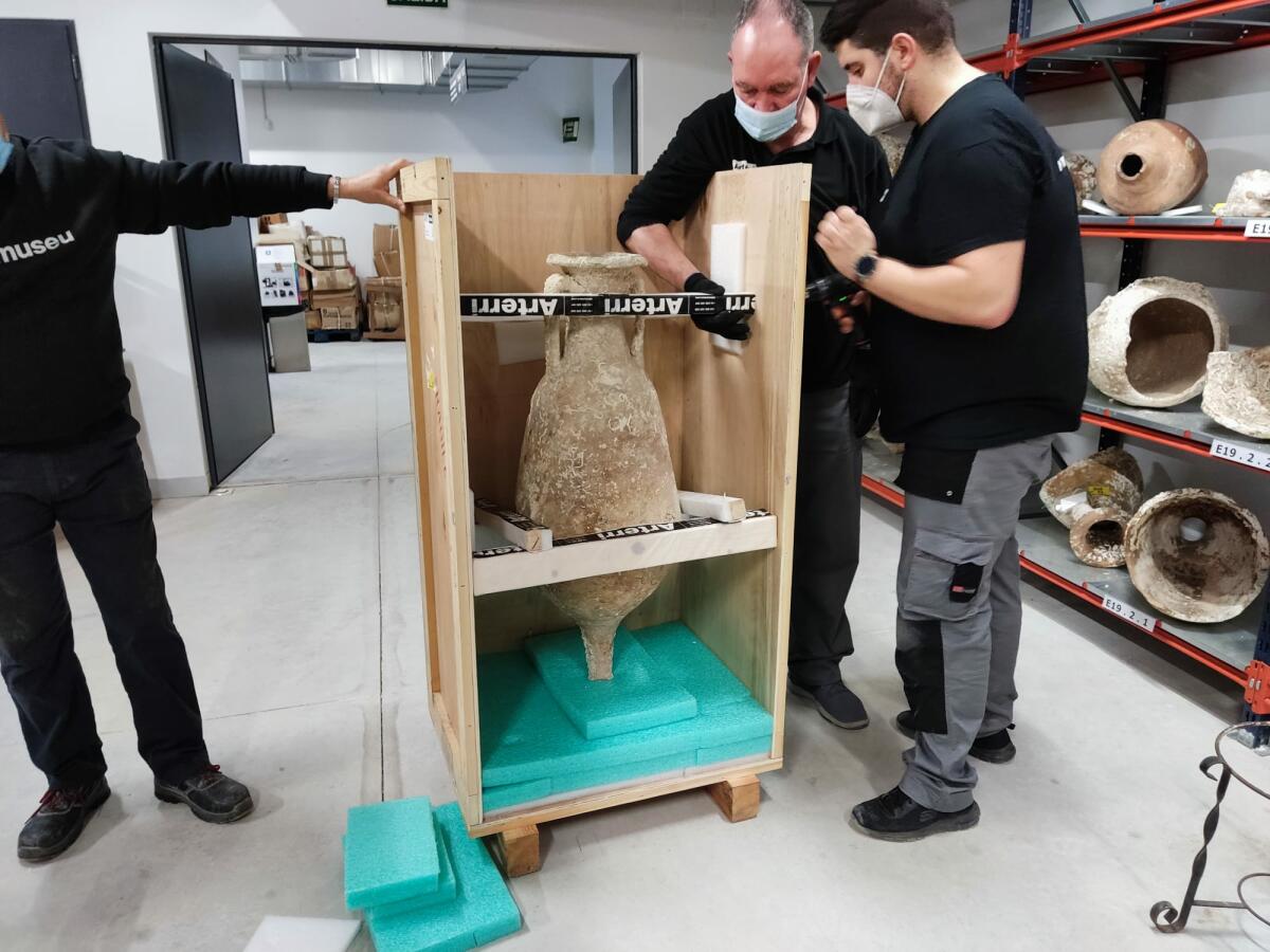 El Museo Arqueológico de Gandía contará en su exposición permanente con dos piezas del Bou Ferrer cedidas temporalmente por Vilamuseu