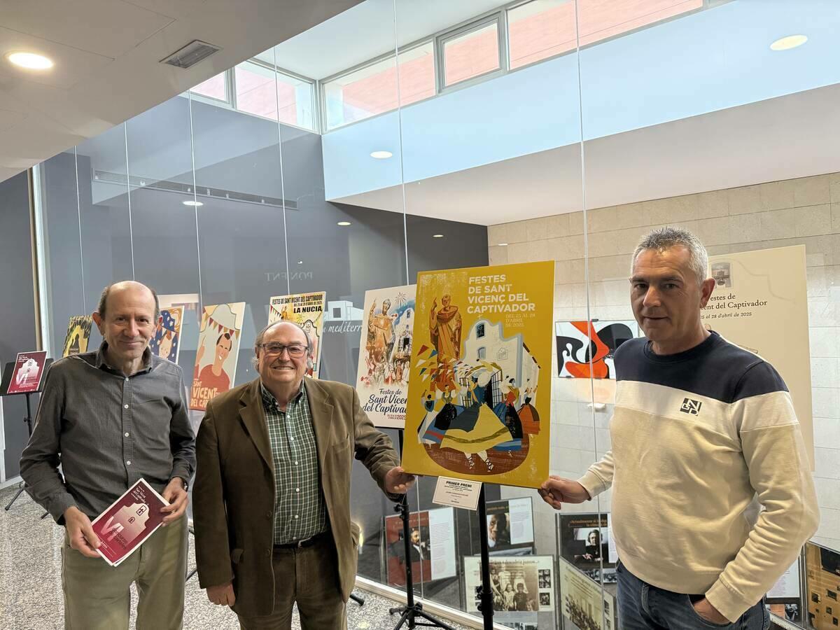 Jaume Gubianas gana el VI Concurso de Carteles de les “Festes de Sant Vicent”