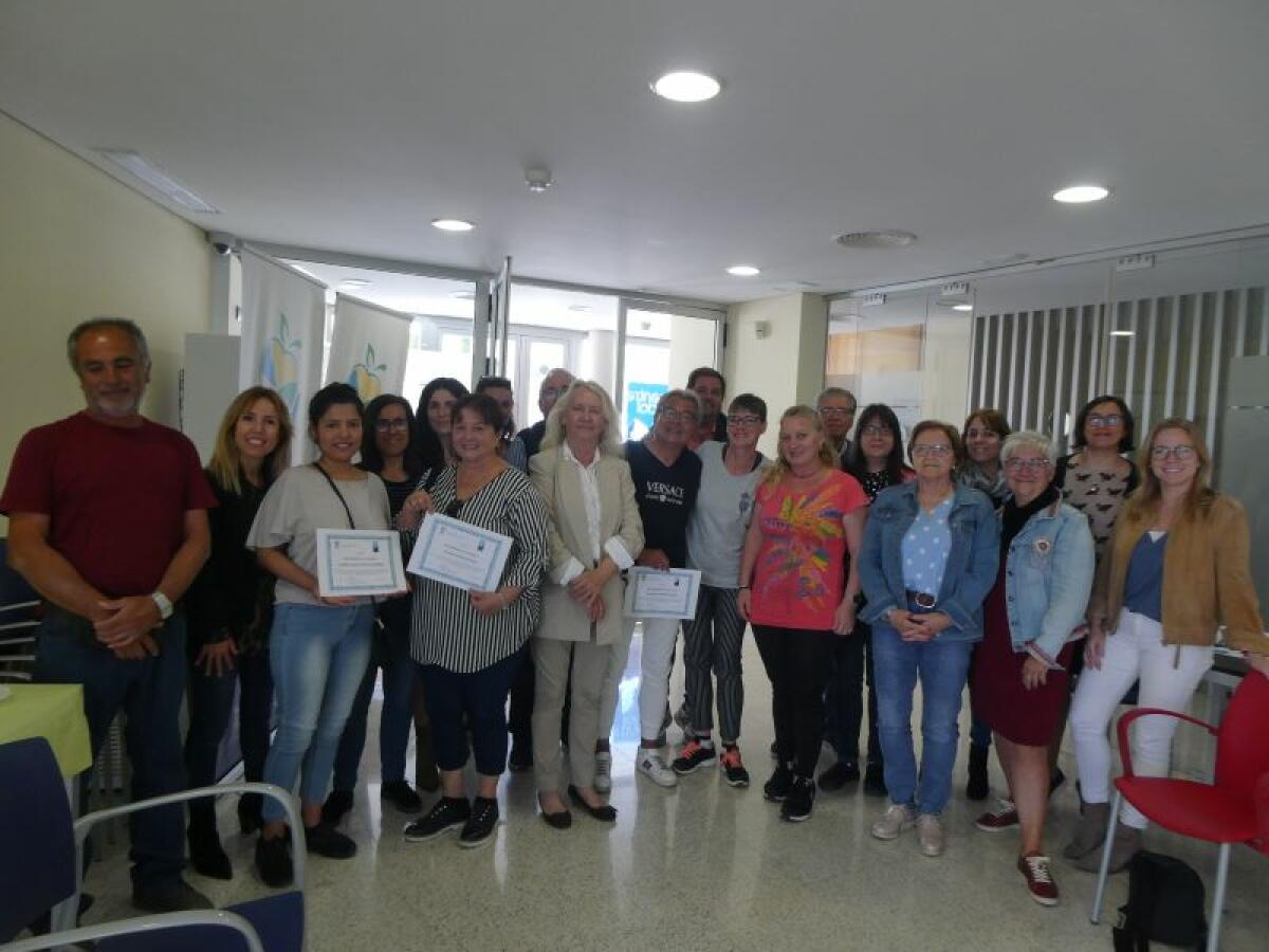 Finaliza el “Programa de formación de Cuidadores” con la entrega de diplomas