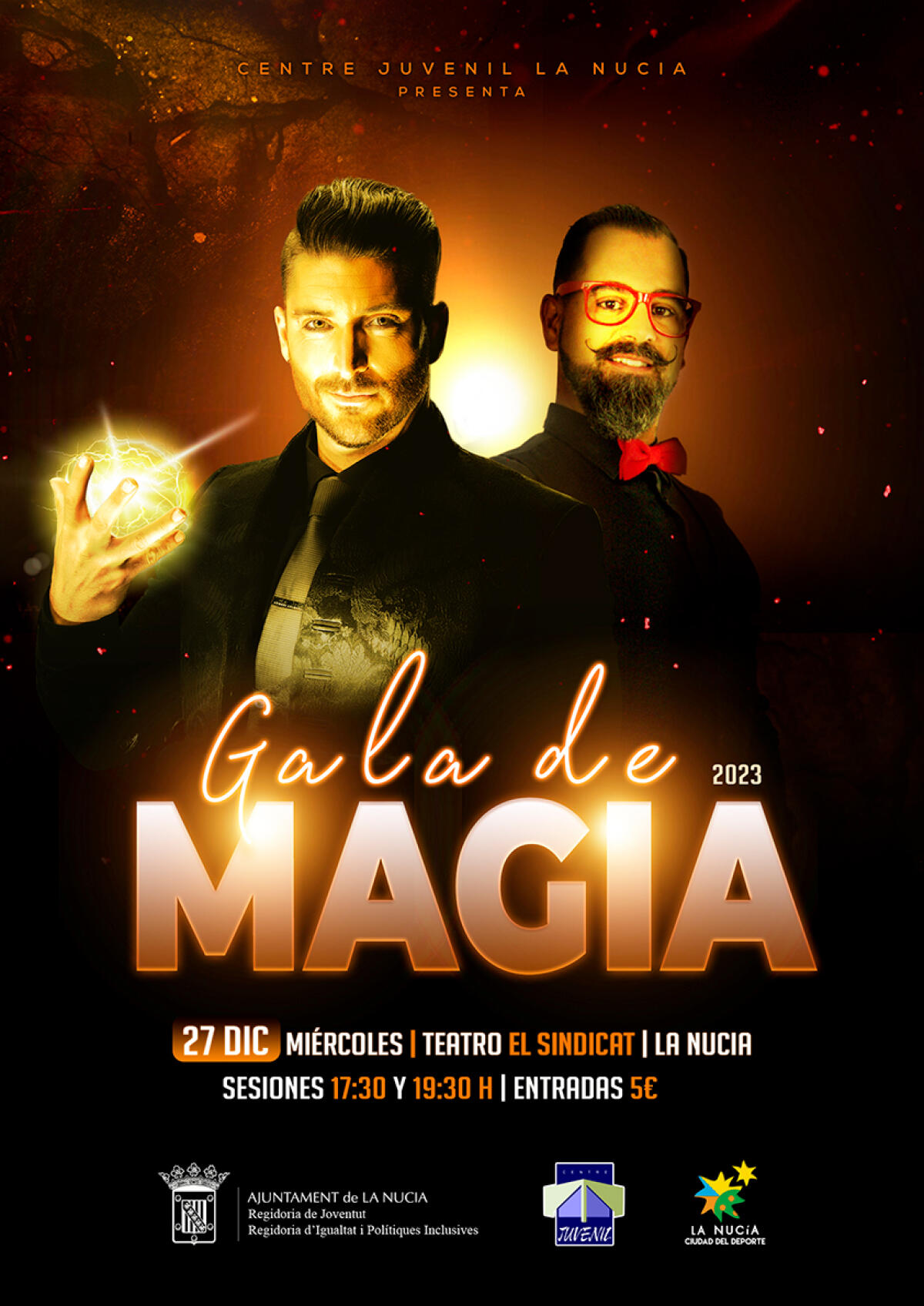 Últimas entradas para la “Gala Solidaria de Magia” 