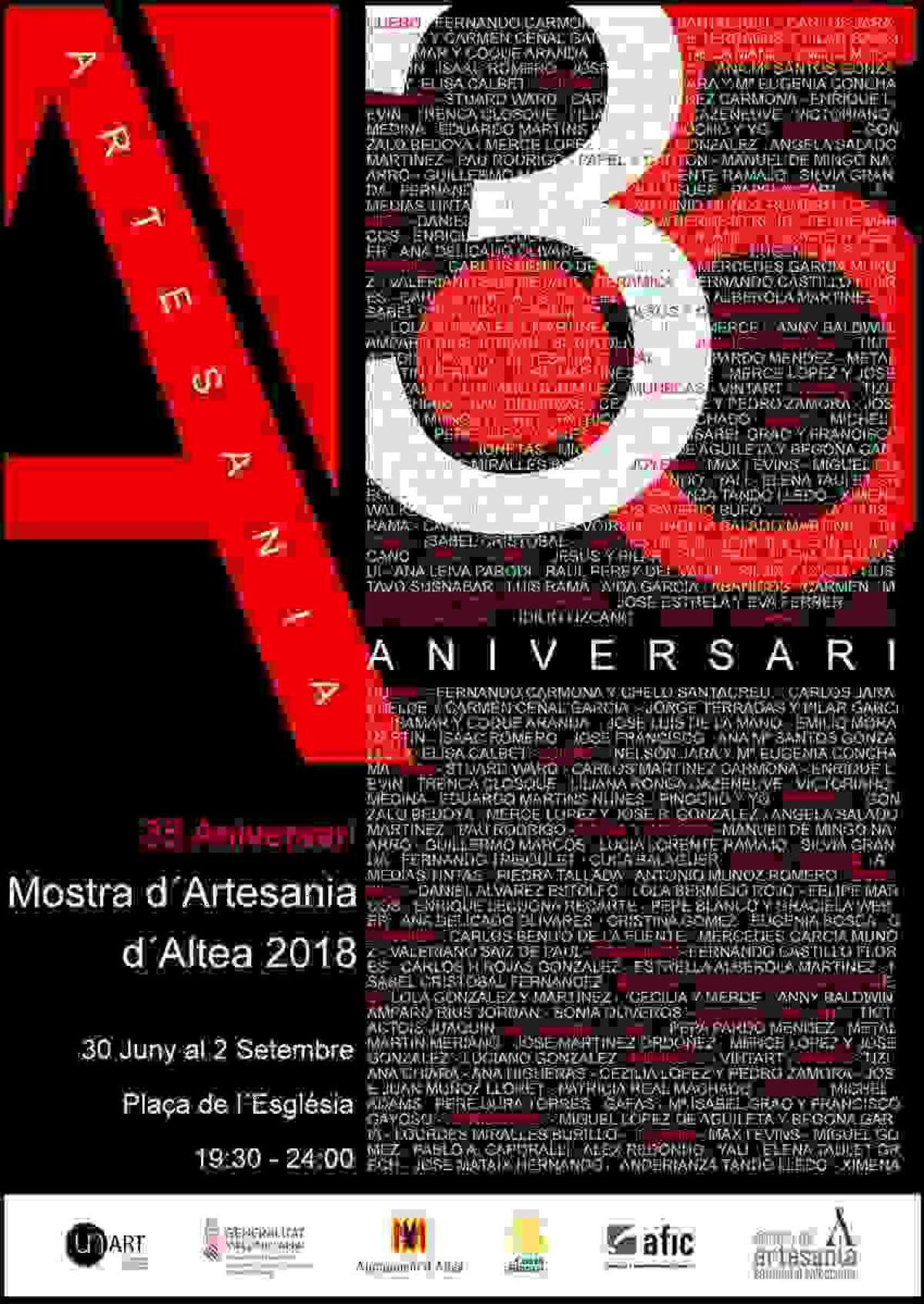 Altea &middot; La Mostra d&rsquo;Artesania cumple 35 a&ntilde;os