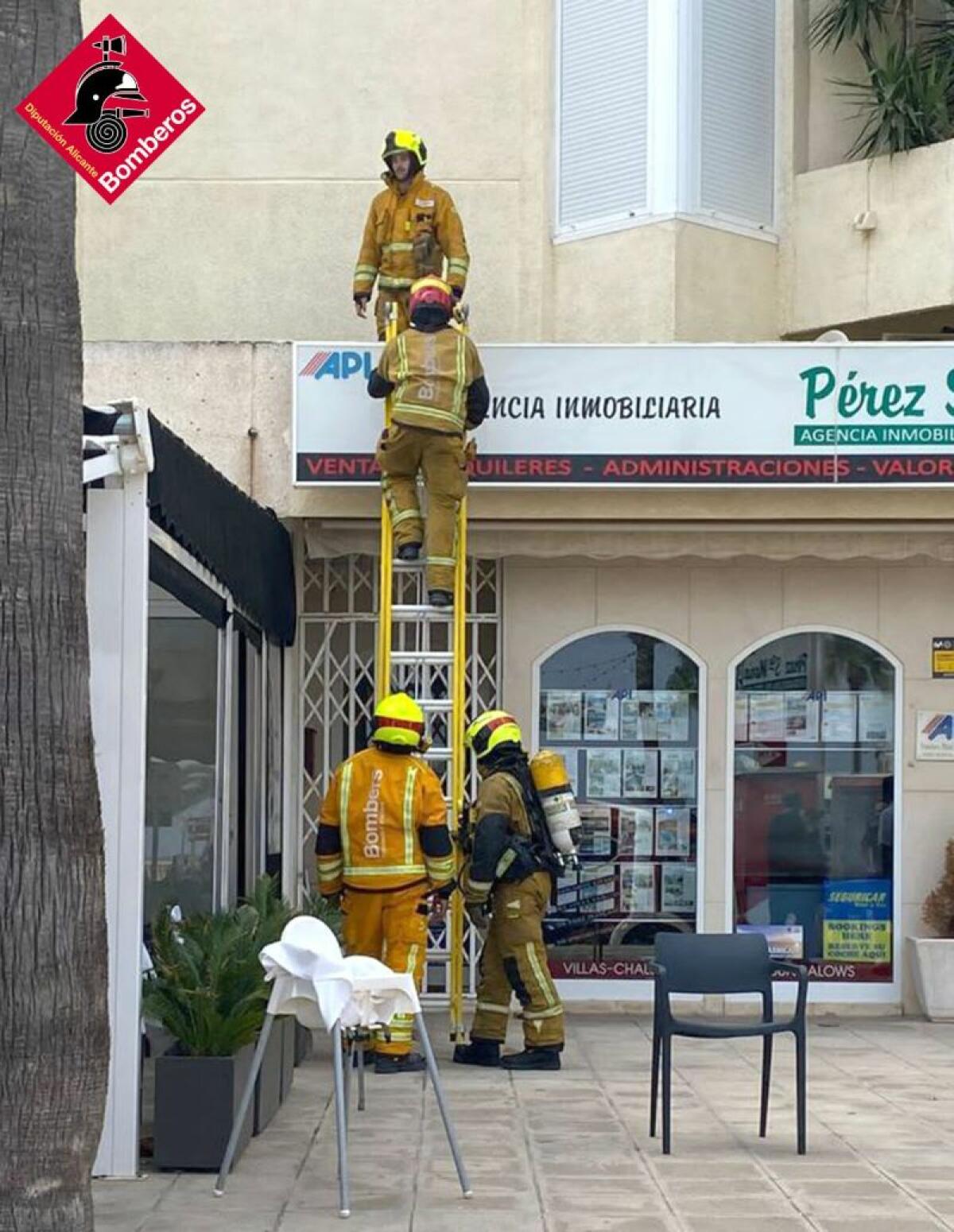 INCENDIO EN UN RESTAURANTE DE ALFAZ DEL PI