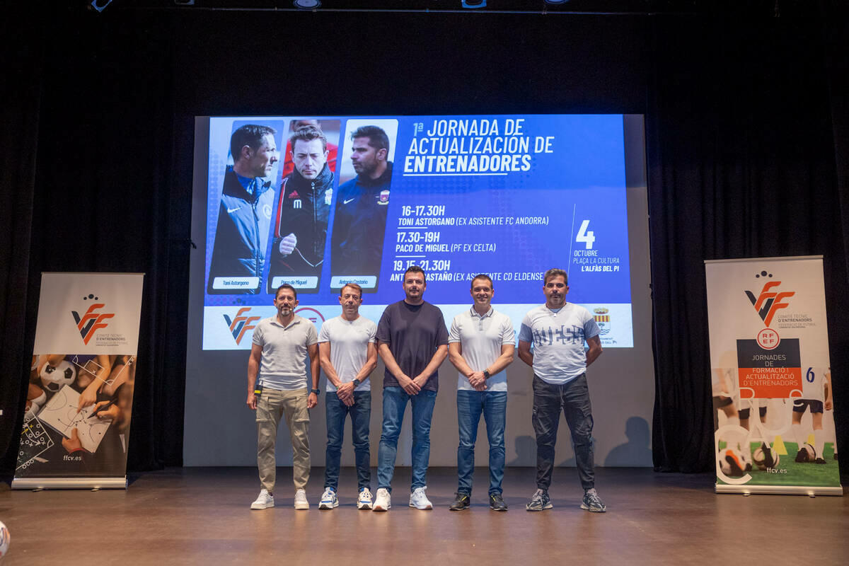 Éxito de participación en la jornada de actualización de entrenadores organizada por la RFEF en l’Alfàs