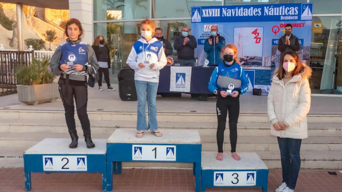 Con la competición de vela infantil, las Navidades Náuticas de Benidorm llegan a su fin