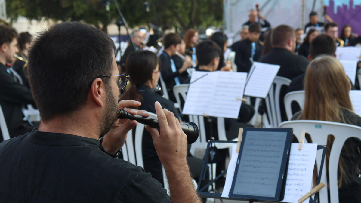 Las tres bandas de Benidorm ofrecen conciertos extraordinarios en honor a Santa Cecilia