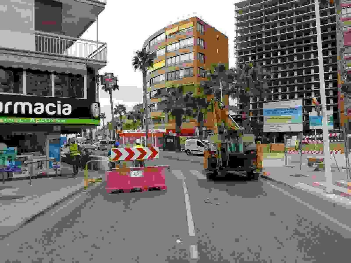 Finestrat &middot; Comienzan las obras del tramo final para canalizar el barranco de la Cala hasta la playa