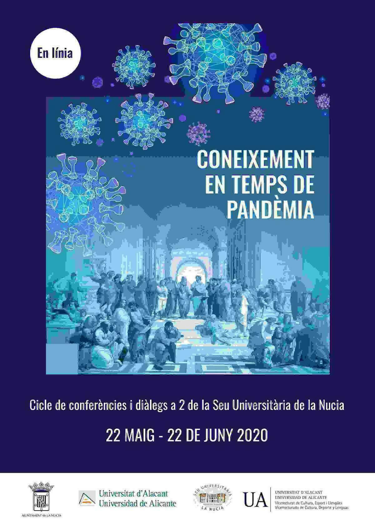 Esta tarde conferencia on-line &ldquo;Educaci&oacute; en temps de pand&egrave;mia&rdquo;de la Seu .