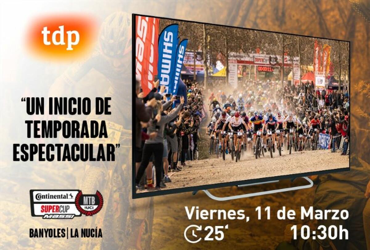 Mañana en Teledeporte la Super Cup Massi MTB de La Nucía