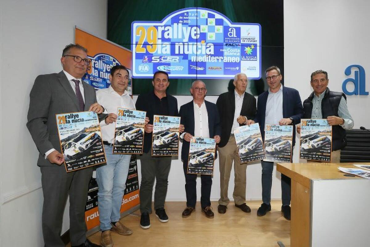 El Rallye La Nucía-Mediterráneo Trofeo Costa Blanca 2023 contempla doce tramos y 151 kilómetros cronometrados