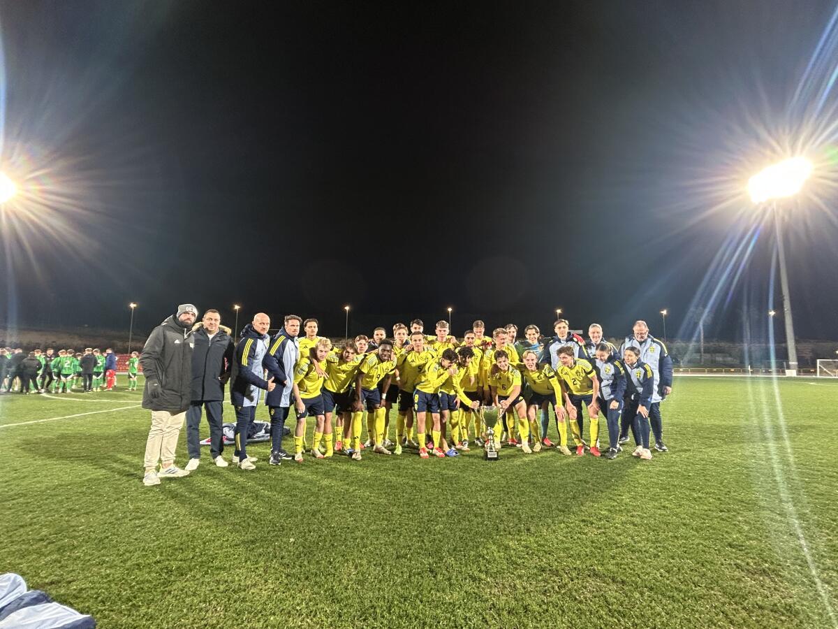 Suecia gana el Torneo Internacional de Fútbol de selecciones sub17