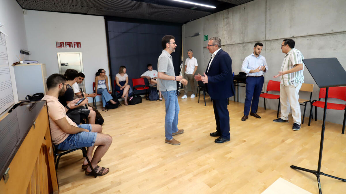 El XXXVI Curso Internacional de Música congrega en Benidorm a cerca de cien jóvenes músicos llegados de toda Europa