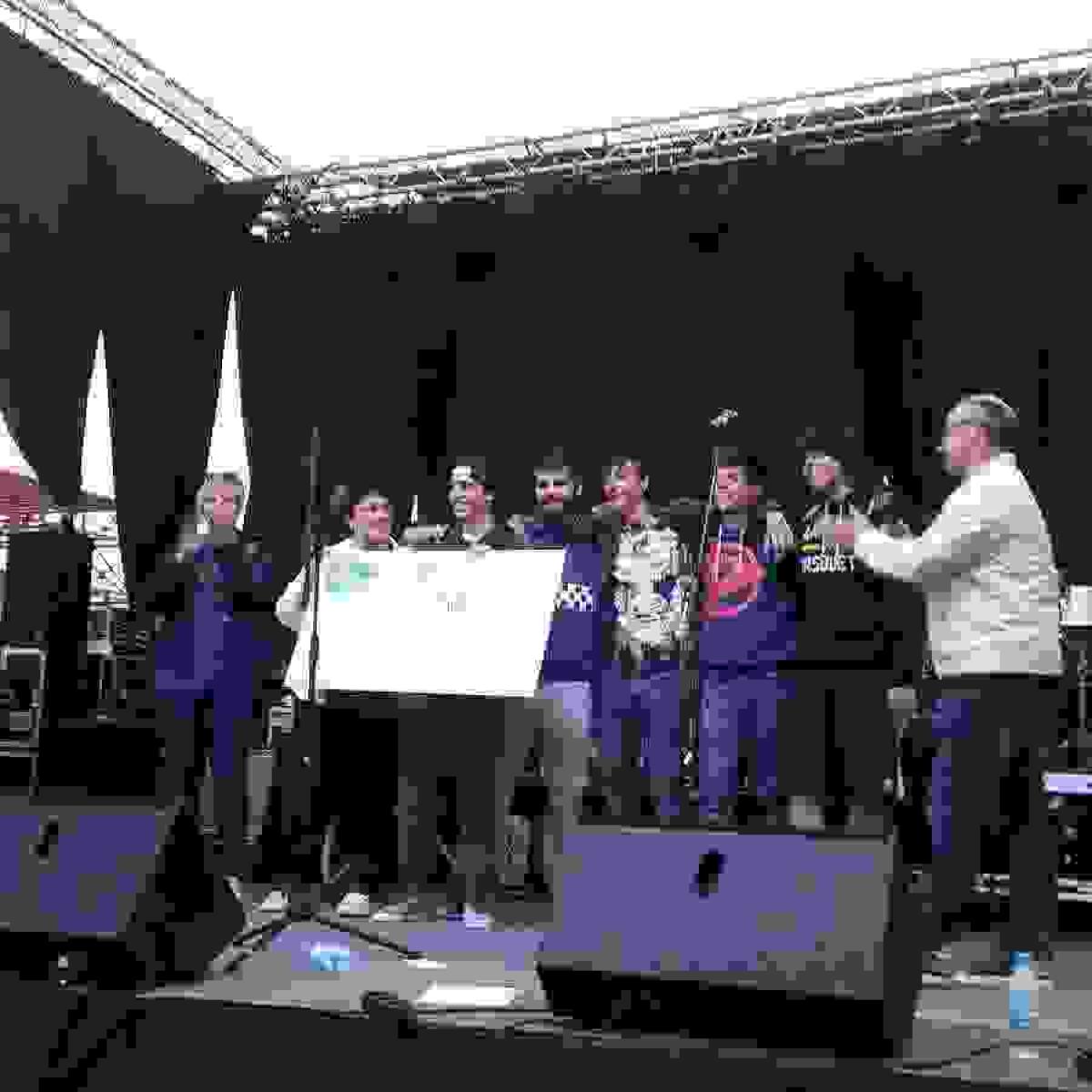 Los grupos Barbaritats  y Revolt&auml;, ganadores del concurso Nyesprorock