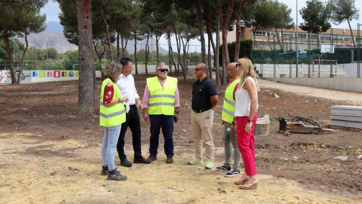 Benidorm inicia la creación de un parque en la avenida Marina Alta con zonas infantiles, para mascotas y biosaludables 