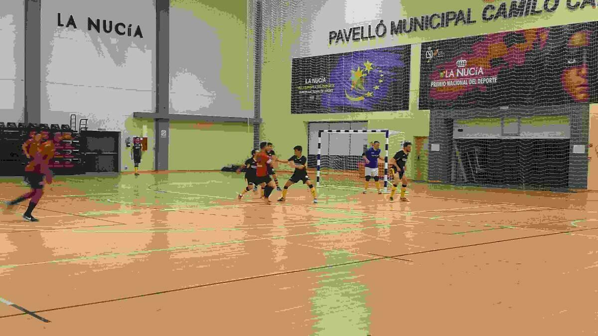 El Sporting F&uacute;tbol Sala La Nuc&iacute;a perdi&oacute; 2-3 con Santa M&ordf; Magdalena 