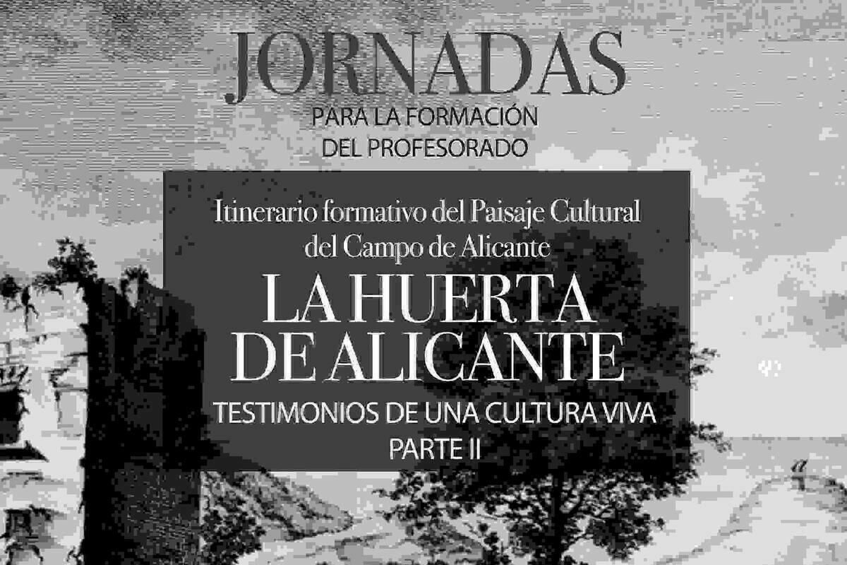 El MARQ impartirá online el curso sobre el patrimonio de la huerta alicantina que comienza el 13 de abril