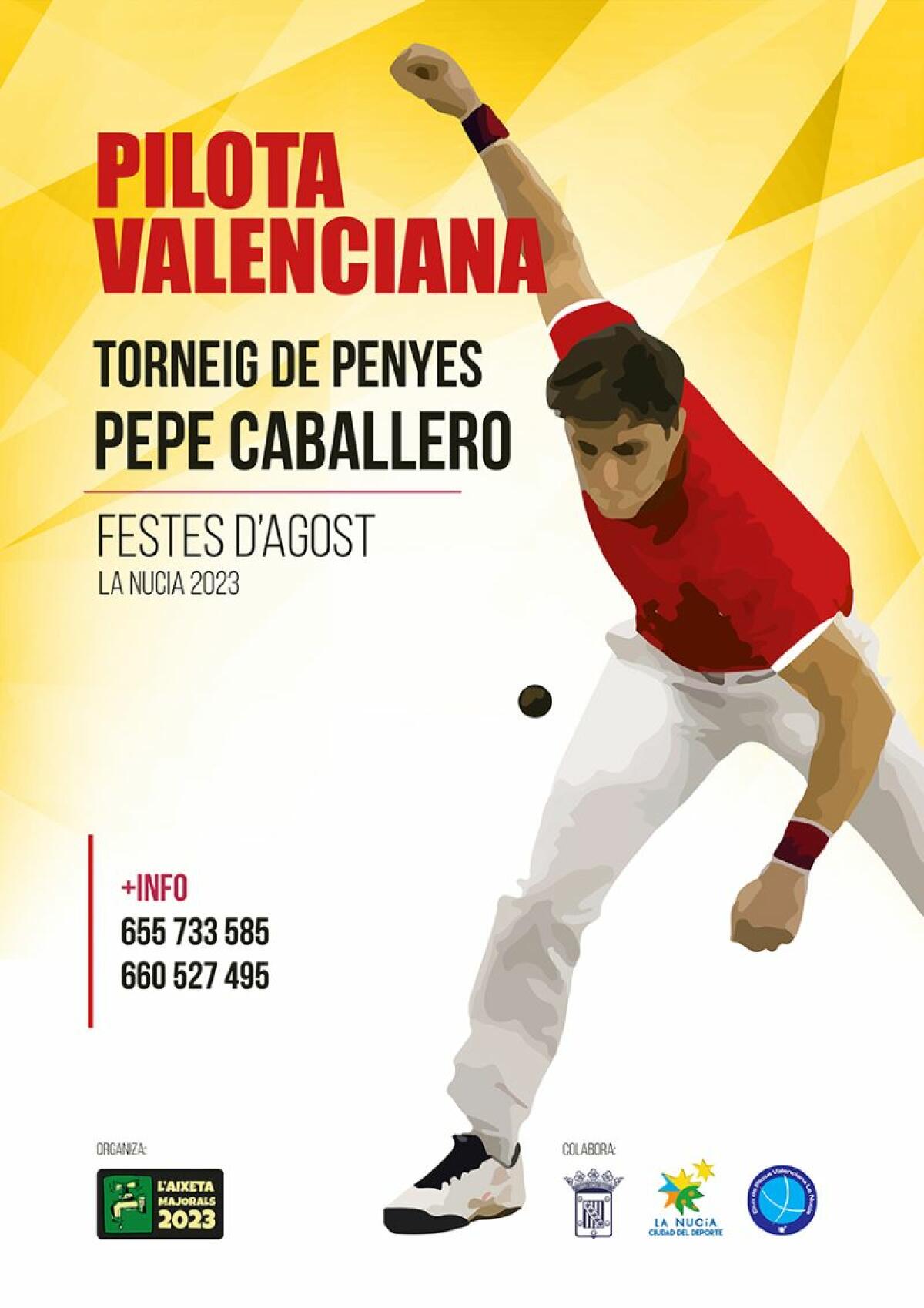 El “VI Torneig de Pilota de Penyes” comienza mañana