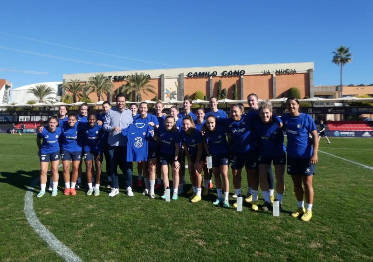 El Chelsea FC Femenino realizó un stage en La Nucía