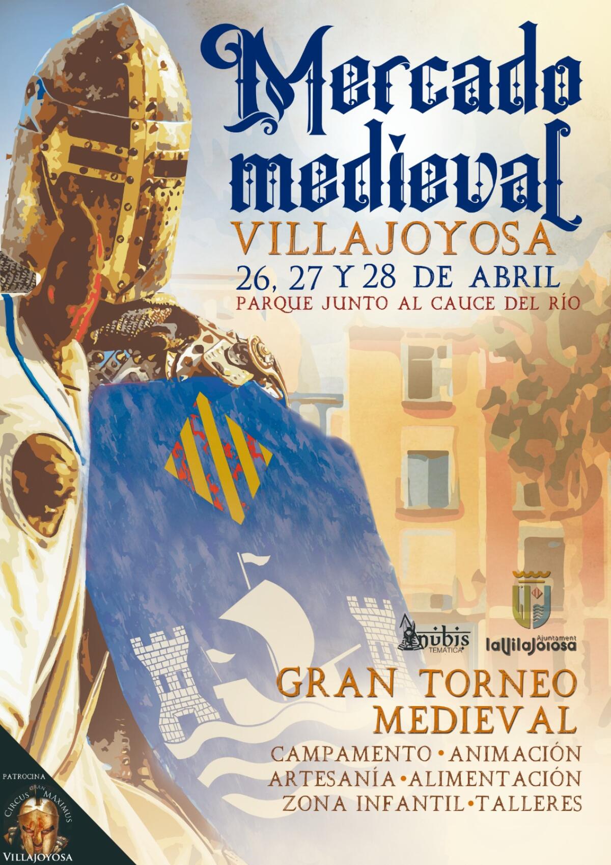 Villajoyosa regresa a la época del medievo el próximo fin de semana con su Mercado Medieval