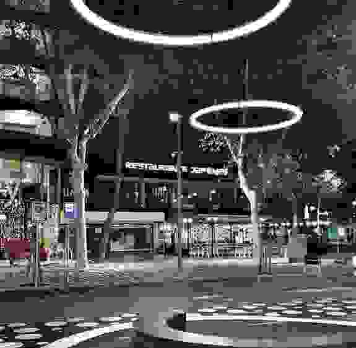 Benidorm inicia el lunes la instalación de las luminarias centrales de la avenida Mediterráneo