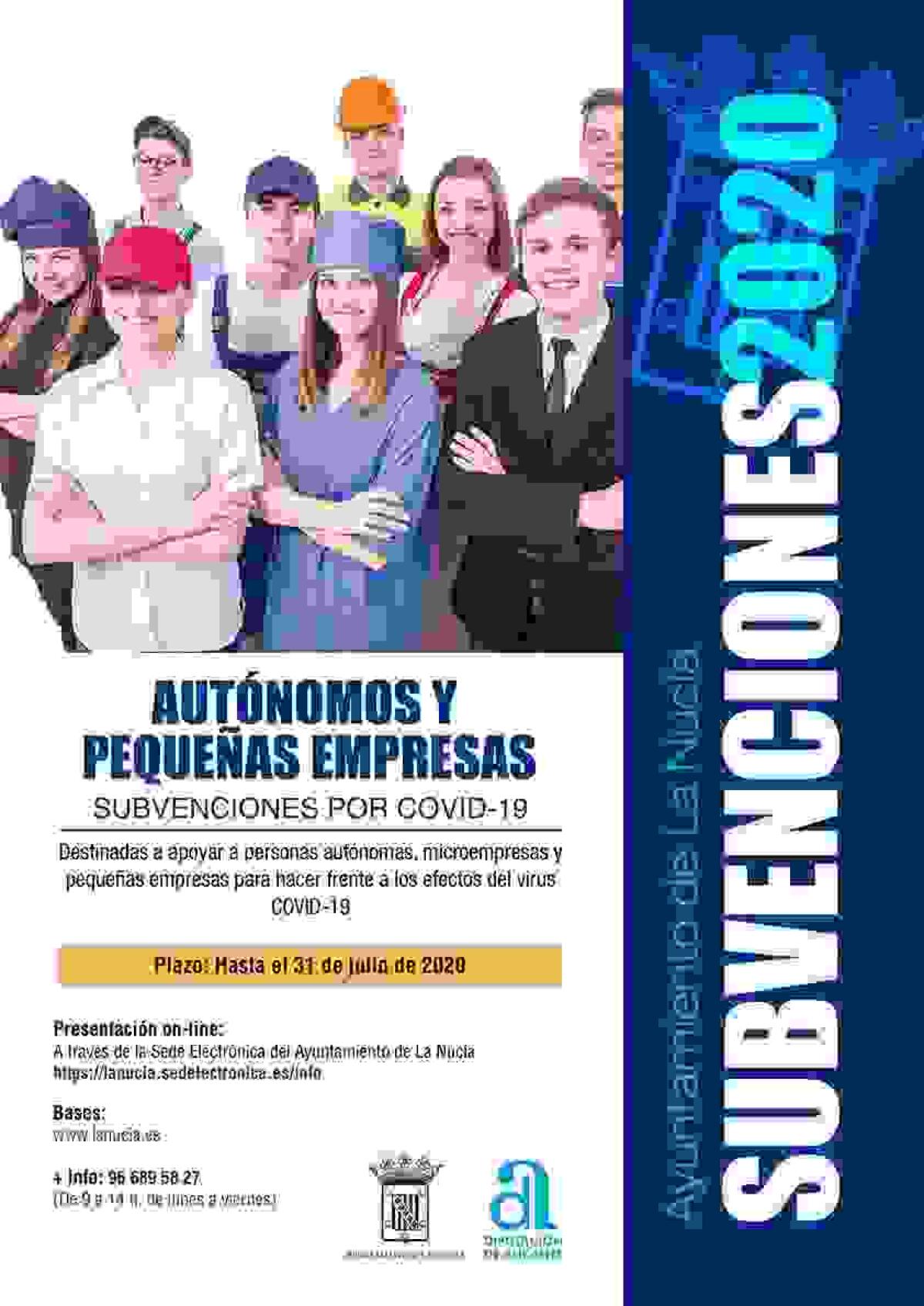 Las ayudas para &ldquo;Aut&oacute;nomos y PYMES&rdquo; finaliza el 31 de julio.