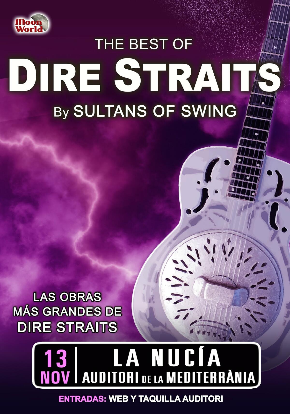 Gran Tributo a los “Dire Straits” este sábado en l’Auditori