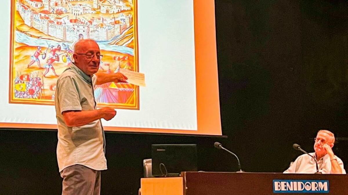 “Memoria de Benidorm y del Reino de Valencia”; presentada la biografía de Pere Mª Orts y Bosch