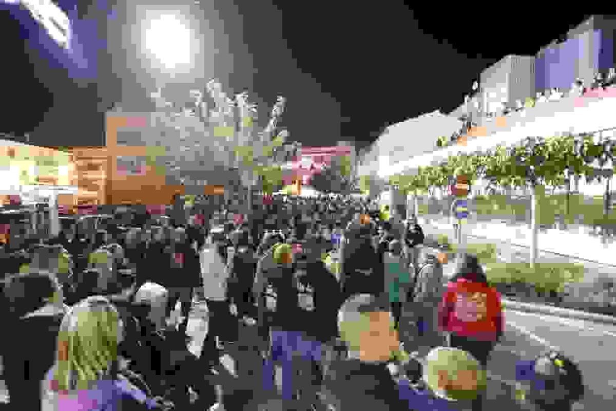 Las pe&ntilde;as se movilizan en el primer acto oficial de las Fiestas de l&rsquo;Alf&agrave;s