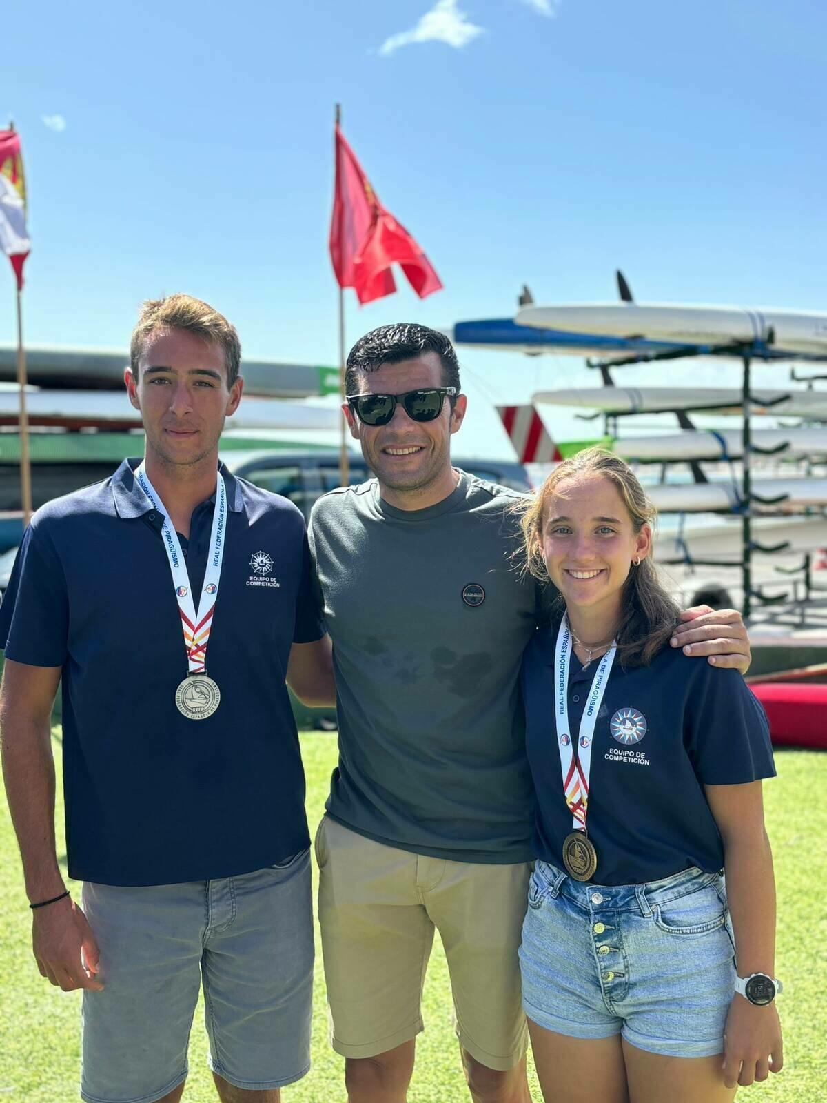 Dos medallas nucieras en el XVII Campeonato de España de Kayak