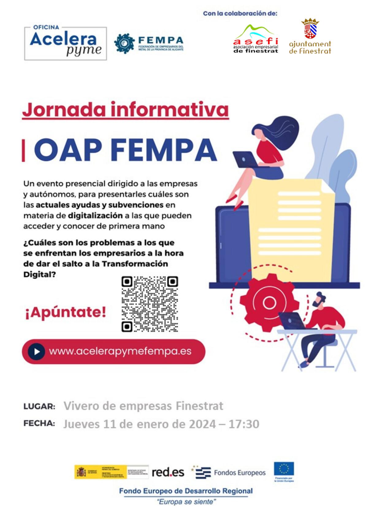 Finestrat acoge una jornada para impulsar la presencia digital de empresariado y autónomos