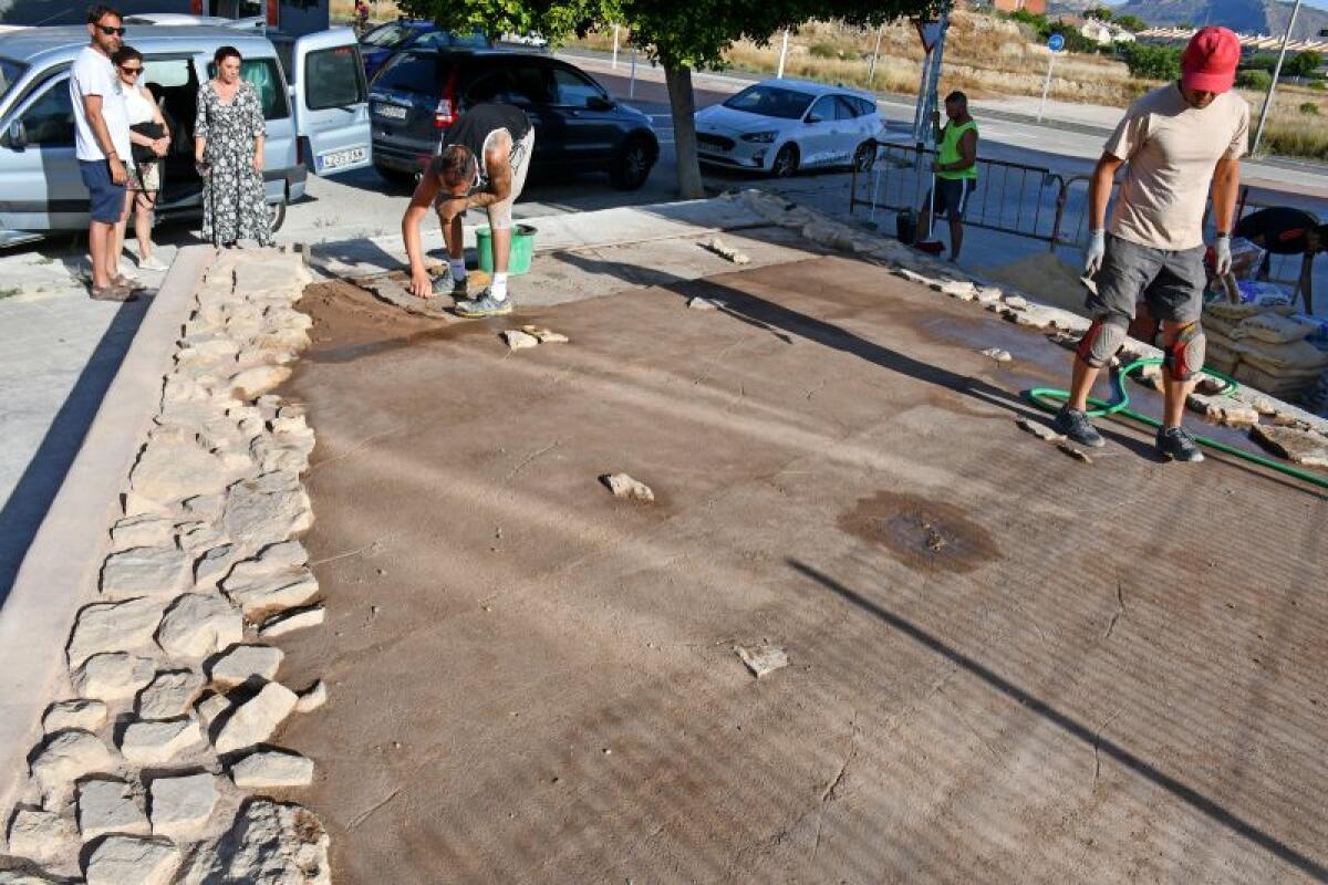 La Vila Joiosa recupera un tramo de la calzada ibérica que unía la ciudad ibera de Álon con su santuario y con la comarca de l’Alacantí.