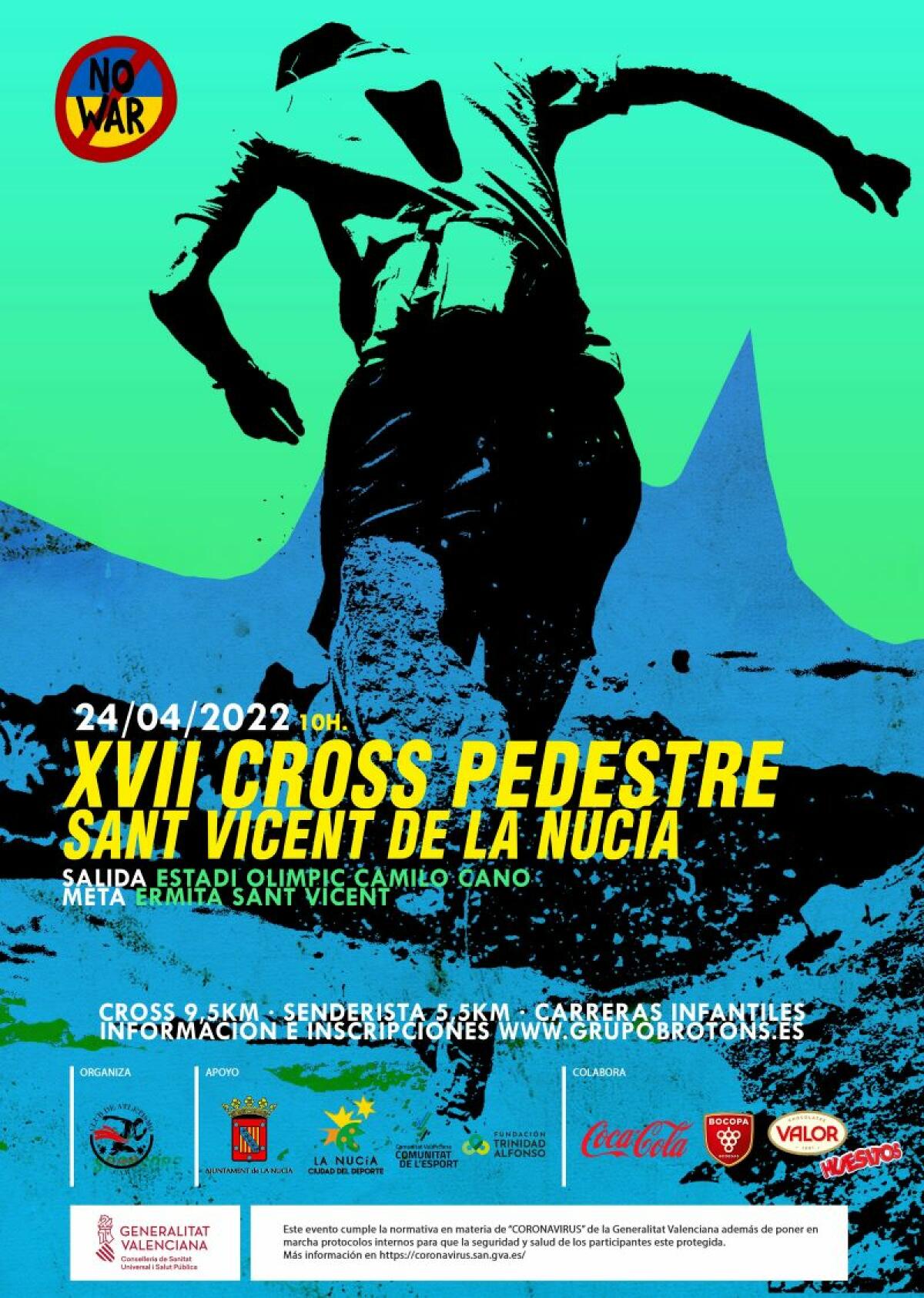 Este domingo Cross Pedestre de Sant Vicent de La Nucía