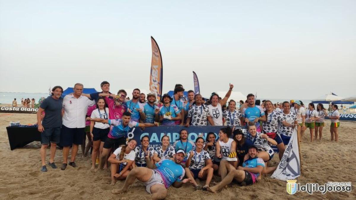 El Sport Rugby de Oporto y Les Minotd ganan el VII Costa Blanca Beach Rugby Club en Villajoyosa