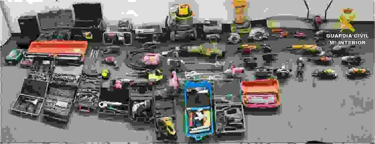 La Guardia Civil investiga a 8 personas relacionadas con medio centenar de robos en la Marina Alta y Baixa