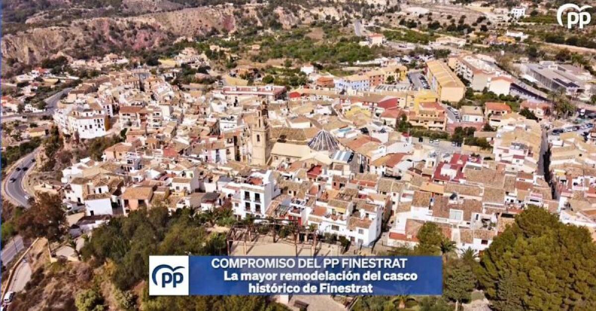 PRINCIPALES COMPROMISOS DEL PROYECTO DE GOBIERNO DE JUANFRAN PÉREZ LLORCA PARA FINESTRAT