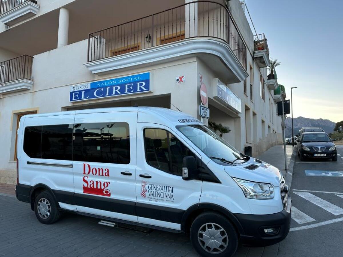 Este jueves Donación de sangre en “El Cirer”