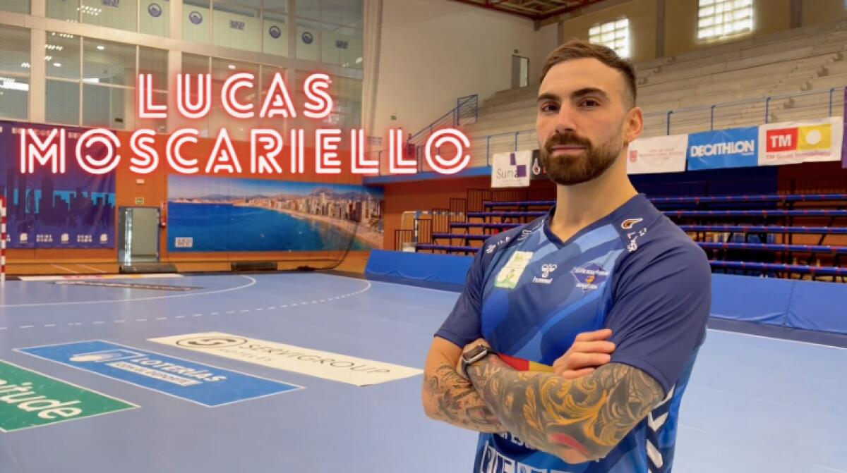 Lucas Moscariello se incorpora de forma inmediata al TM Benidorm
