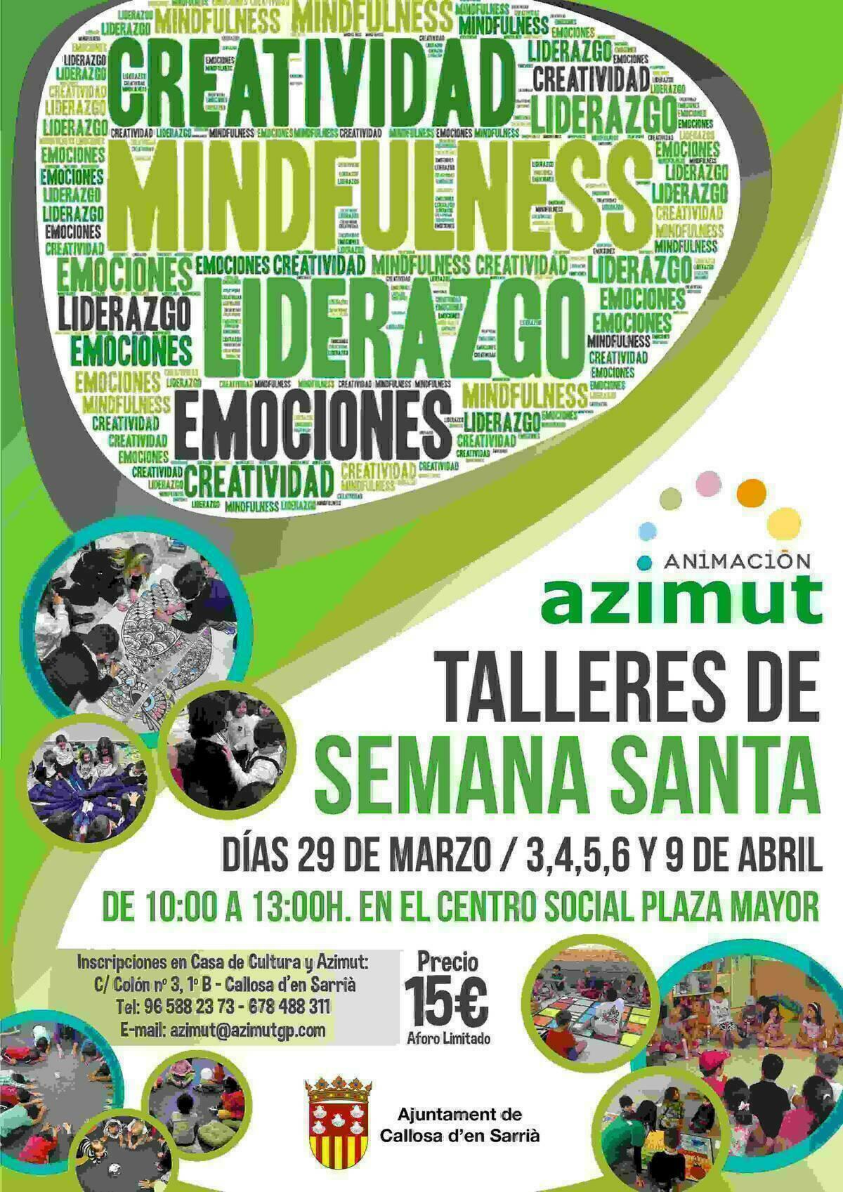 Callosa &middot; Ma&ntilde;ana se abre el plazo de inscripci&oacute;n para los talleres infantiles de Semana Santa