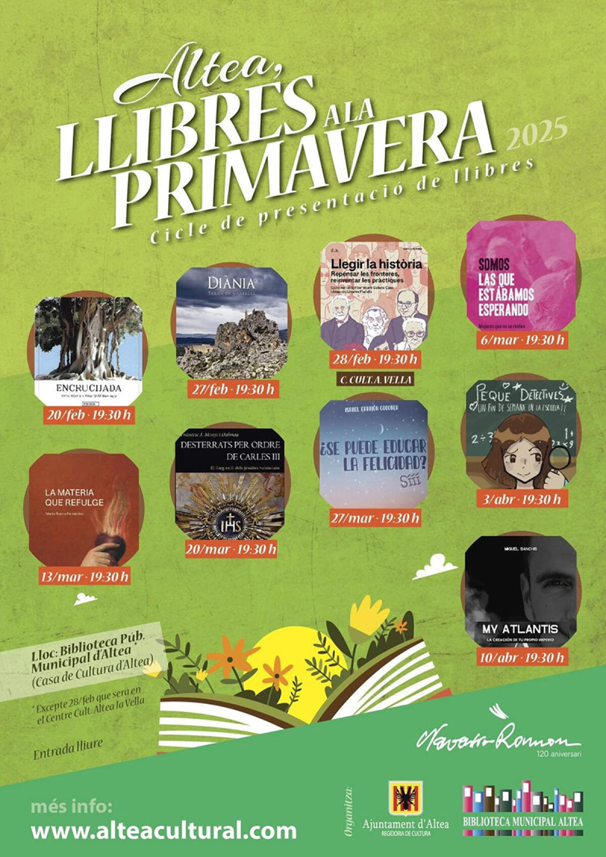Empieza una nueva edición de “Altea, Llibres a la Primavera”