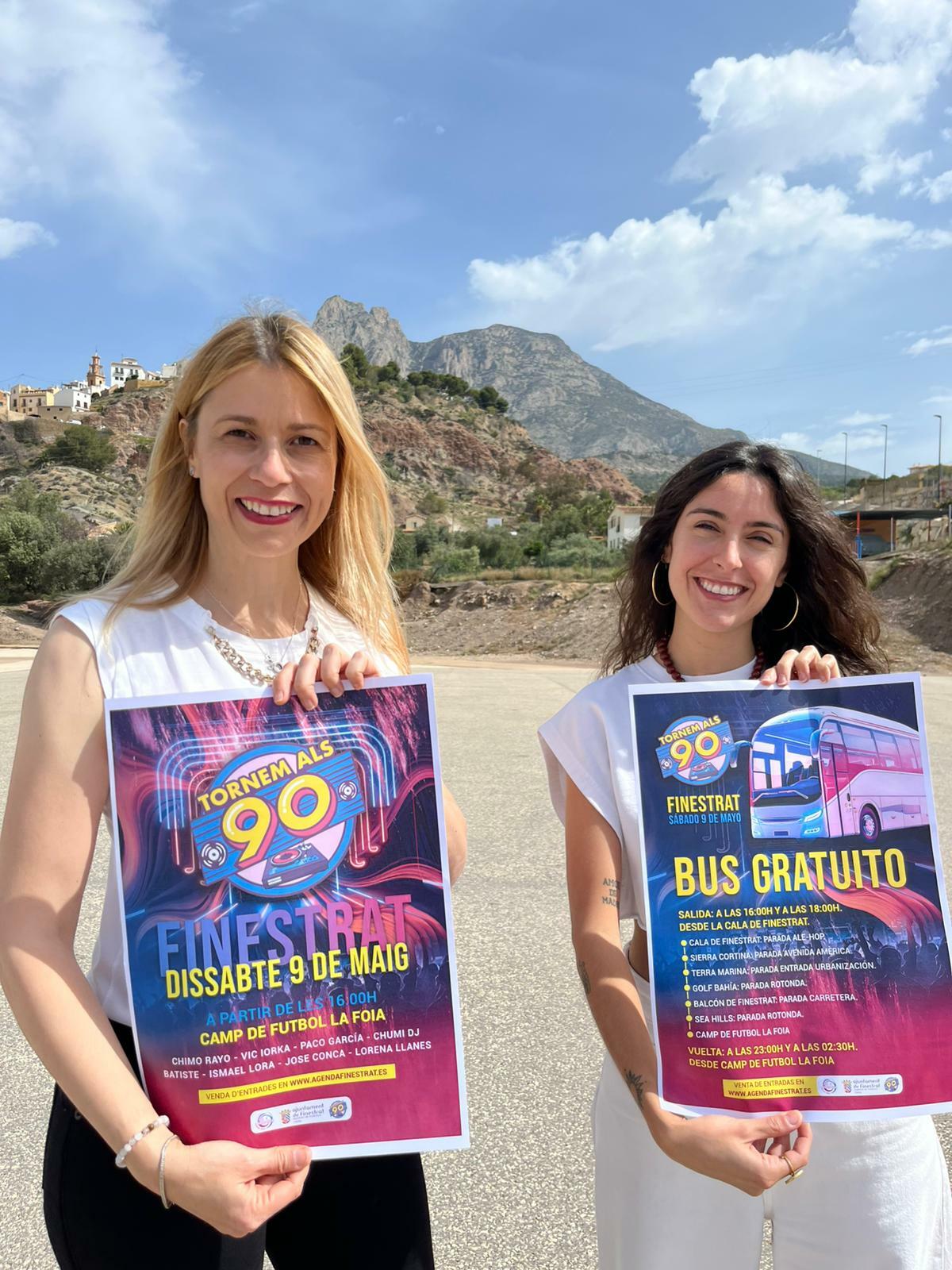 Tornem als 90: Finestrat REMEMBER en Finestrat el s&aacute;bado 9 de mayo