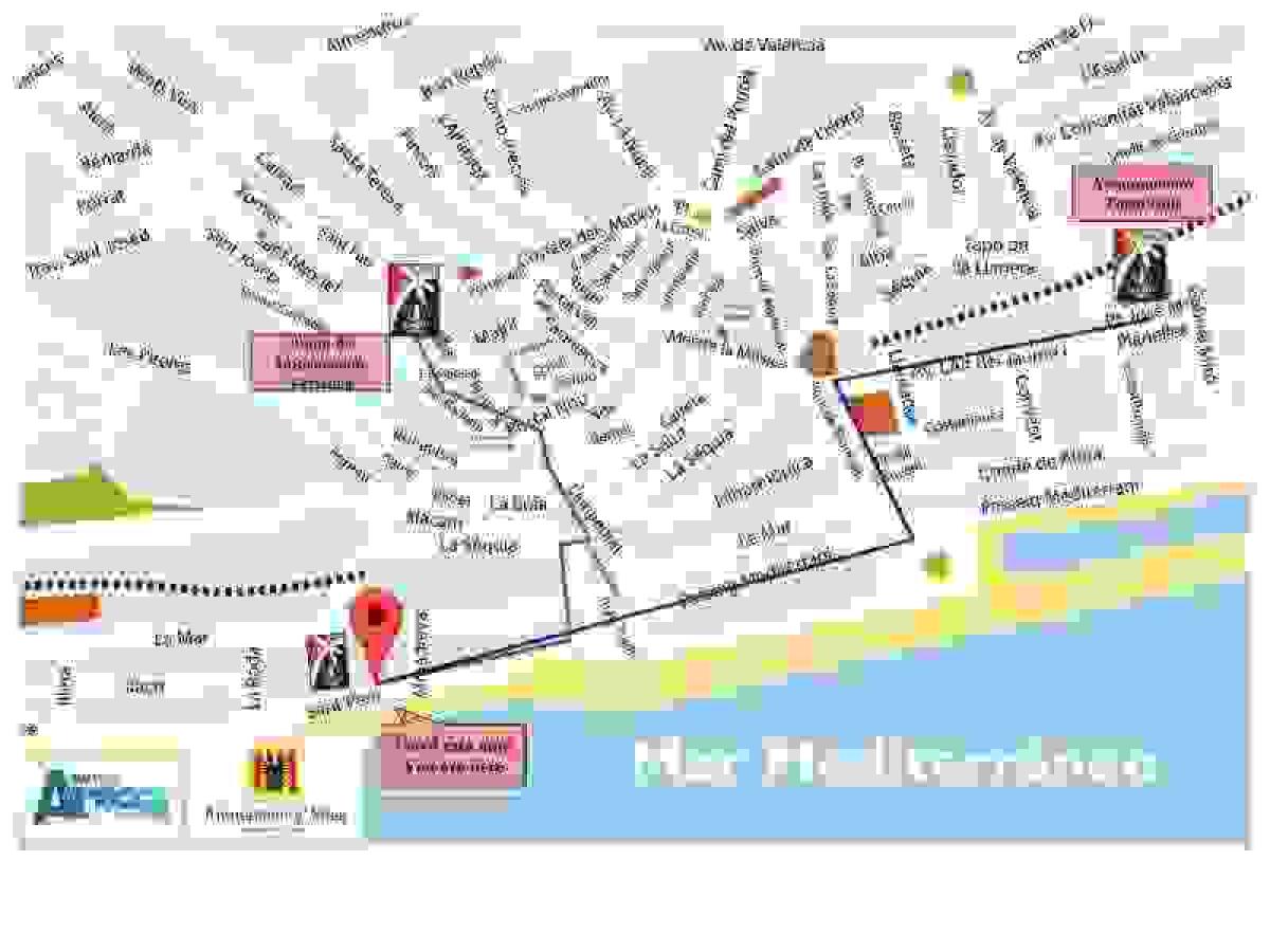 La Tourist Info Altea cambia provisionalmente su ubicaci&oacute;n por las obras colindantes