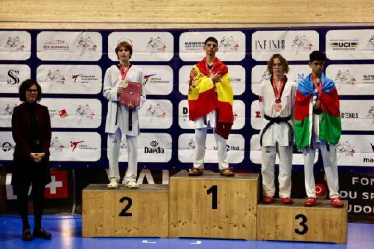 Violeta Díaz y Jairo Agenjo vuelven a hacer historia: Campeones de Europa Júnior de Taekwondo