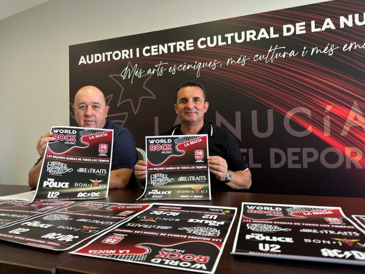 La Nucía acogerá el “World Rock Music 2023” el 28 de octubre